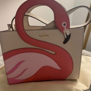 Kate Spade Flamingo handle purse